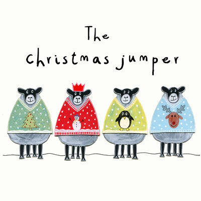 The Christmas Jumper Christmas Card (pack of 6)