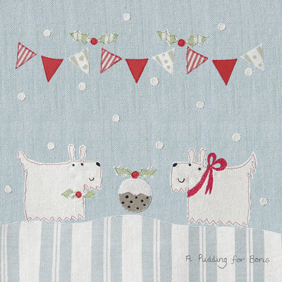 A Pudding for Boris Christmas Card (pack of 6)