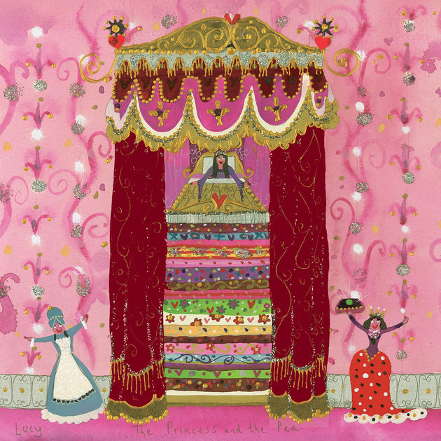 Princess and the Pea Mini Print