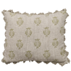 Olive Pomegranate Rustic Linen Cushion