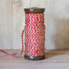 Red/Beech Stripe Twine - 25m Reel