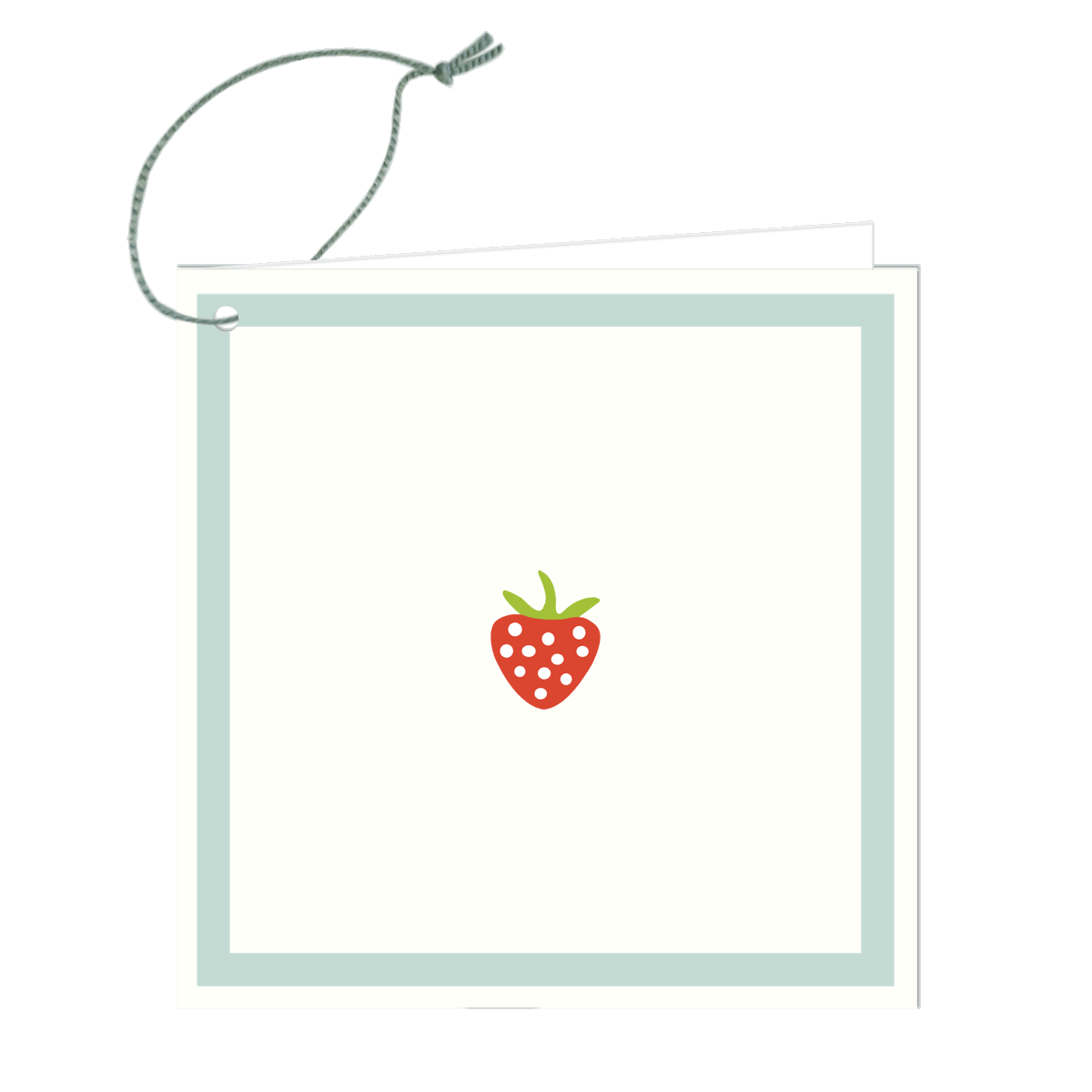 Strawberry Gift Tag