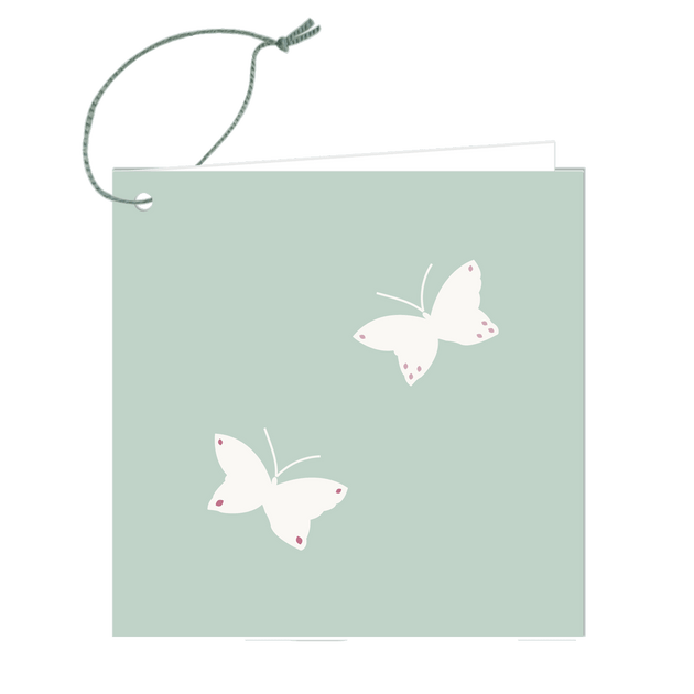 Butterfly Pair Gift Tag