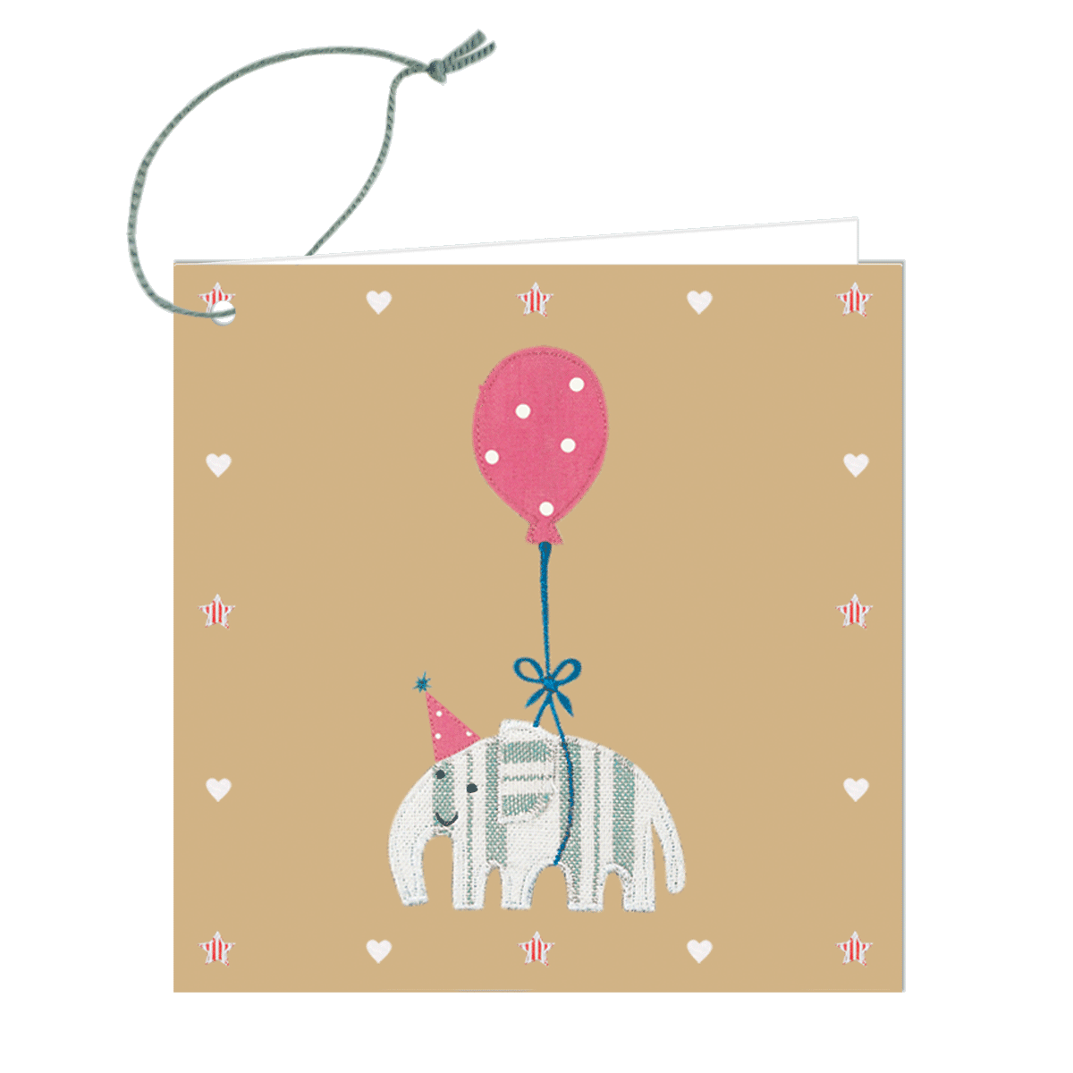Floating Elephant Gift Tag