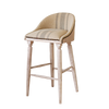 Gustavian Stripe Kilim Upholstered Bar Stool