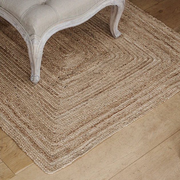 Mitred Large Hemp Rug