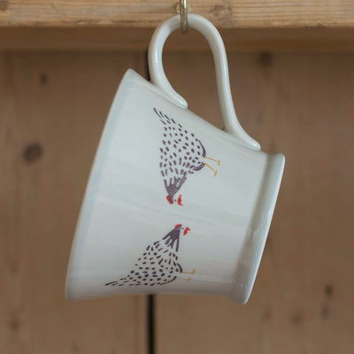 Black Hen Conical Mug