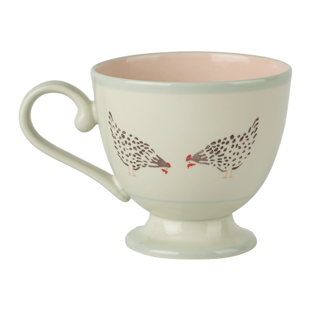 Black Hen Large Mug