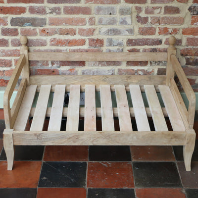 Wooden Dog Bed