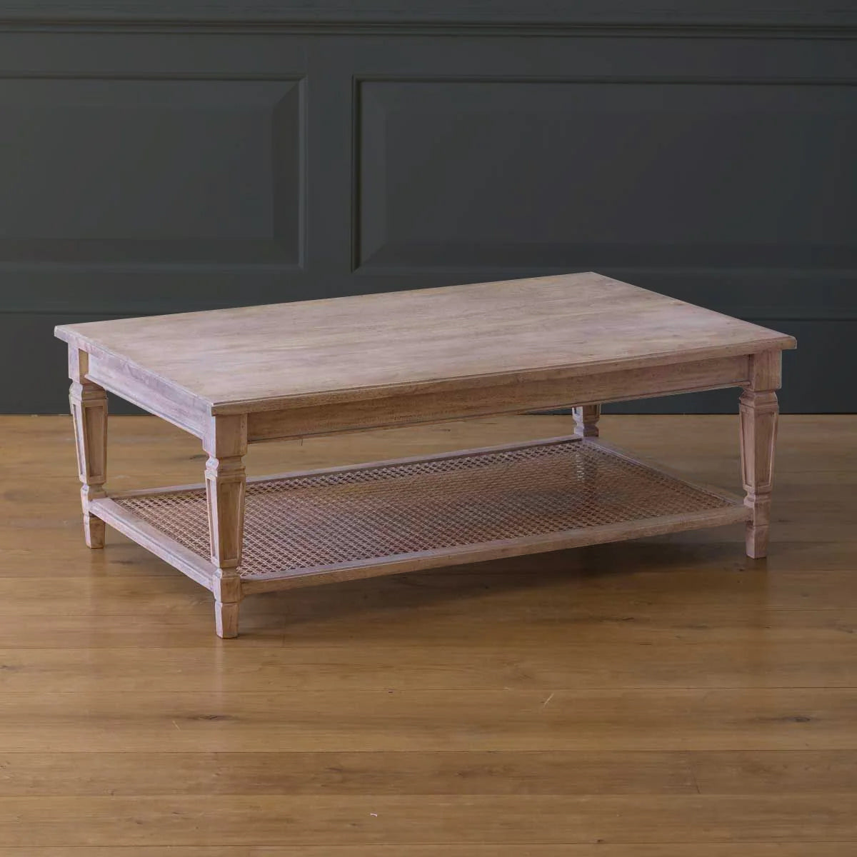 Caned Coffee Table | Susie Watson Designs