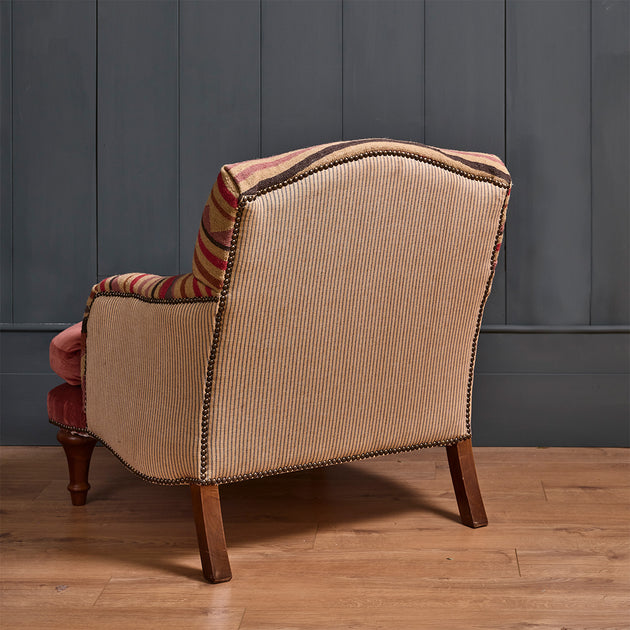 Howard Chair -  Kilim & Velvet