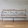 Large Gustavian Bench