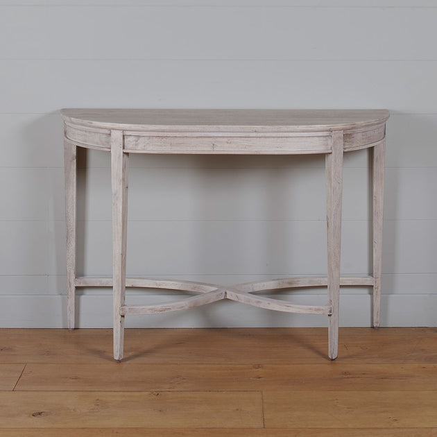 Curved Console Table