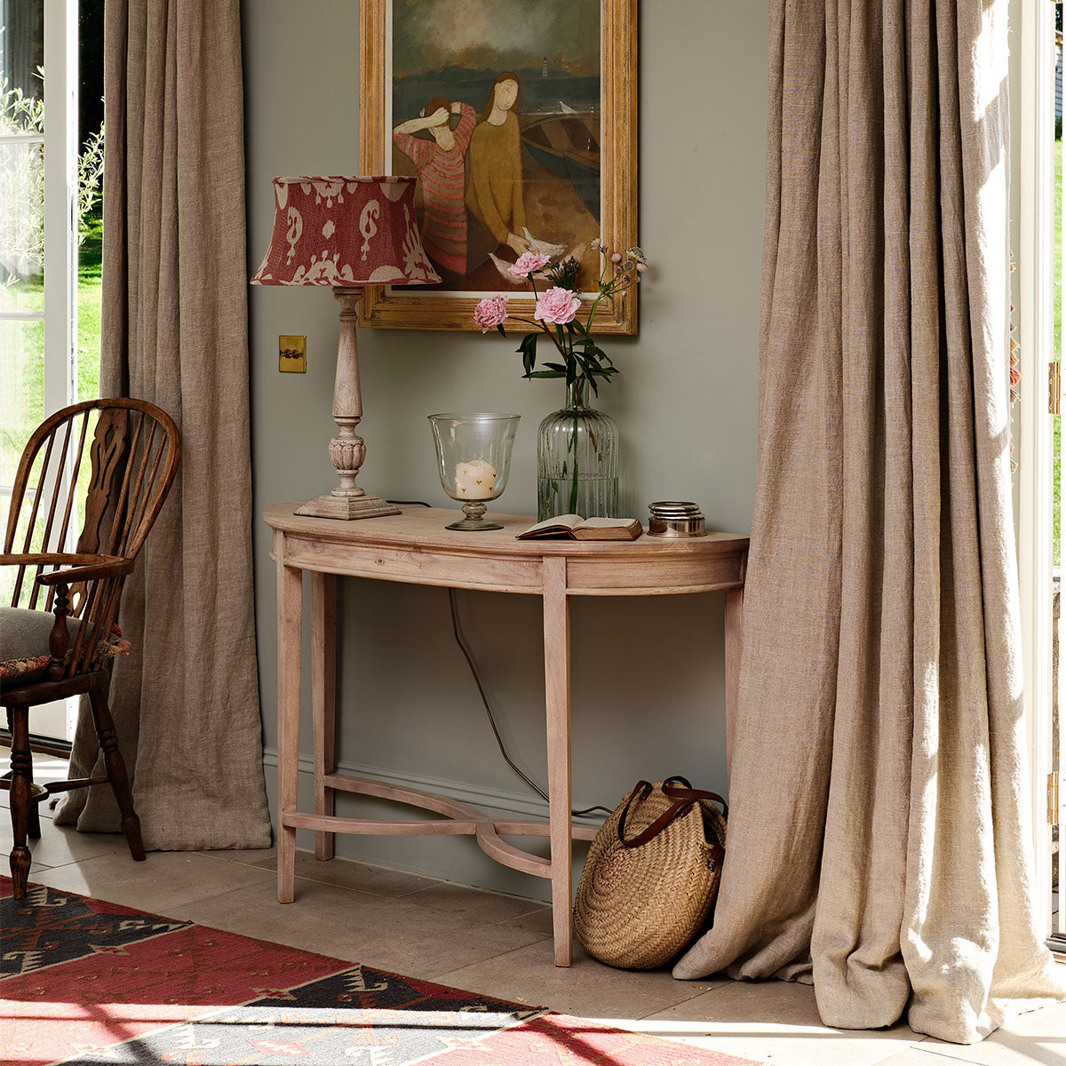 Curved Console Table | Susie Watson Designs