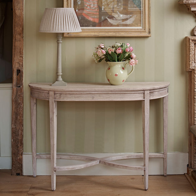 Curved Console Table