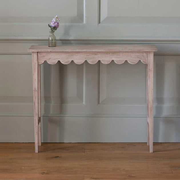 Scalloped Table