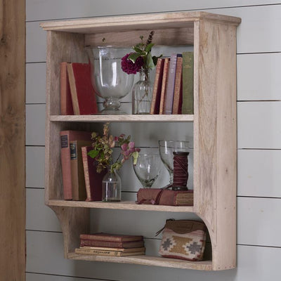 Handcrafted Wooden Shelf Unit