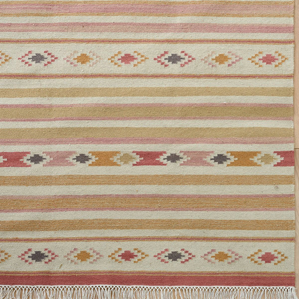 Ex-Display Hand-woven Wool Kilim  - Andalusia Saffron - Small