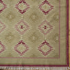 Olive Rose Ragini - Hand-woven Wool Kilim