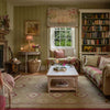 Hand-woven Wool Kilim - Olive Rose Shimla - Extra Large