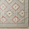 Smokey Blue Shimla - Hand-woven Wool Kilim
