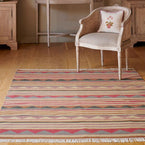 Hand-woven Wool Kilim - Biarritz - Small