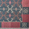 Hand-woven Wool Kilim - Blue Serrif - Extra Large