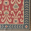 Red Natasha - Hand-woven Wool Kilim
