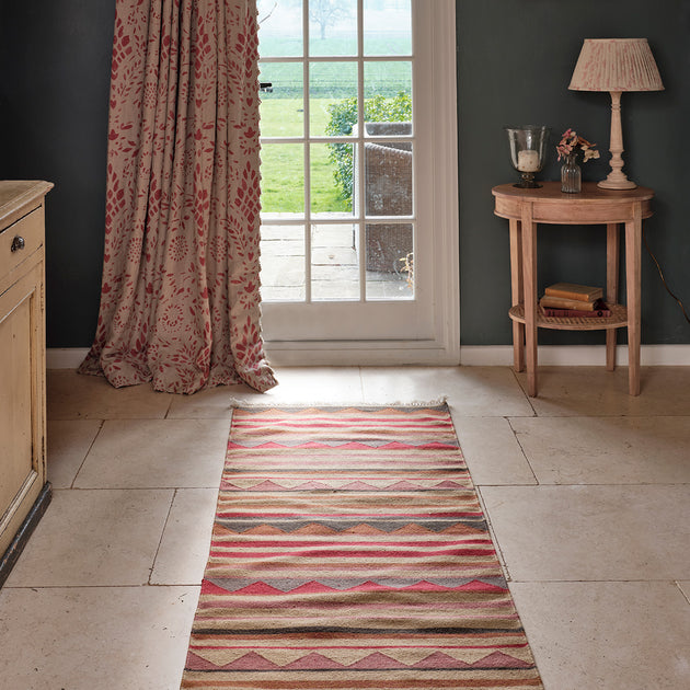 Wool Kilim Runner - Biarritz