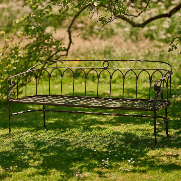 Standard Wrought Iron Garden Bench