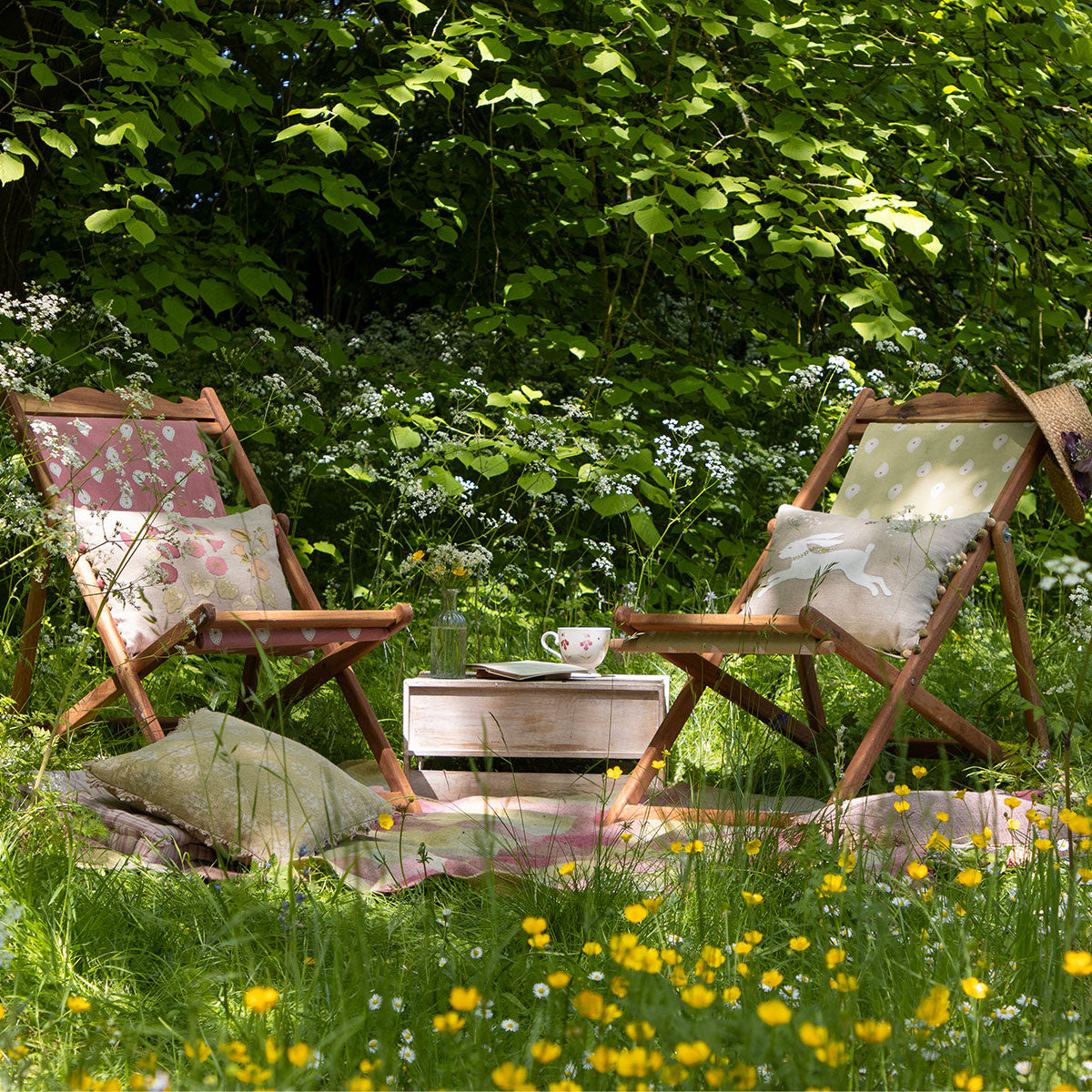 Vintage Deckchair Frame Susie Watson Designs