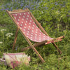 Rose Mika Deckchair Cover