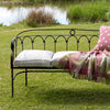 Ex-Display - Standard Wrought Iron Garden Bench