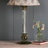 Reeded Glass Pillar Lamp Base