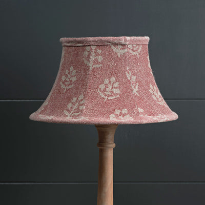 Red Earth Megha 12&quot; Framed Linen Lampshade