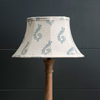 Blue Shalini 12" Framed Linen Lampshade