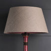 Rustic Linen Empire 14" Lampshade