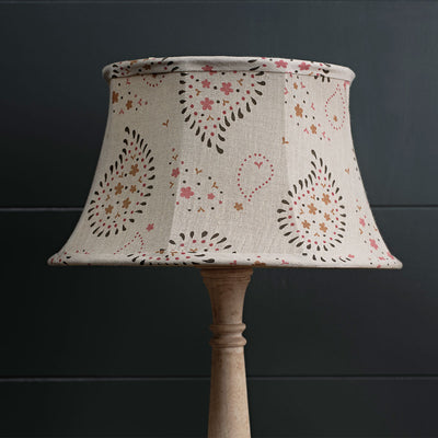 Lullaby 14&quot; Framed Linen Lampshade