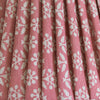 Rose Sprig 14" Pleated Linen Lampshade