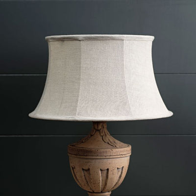 Natural Linen 16&quot; Framed Lampshade