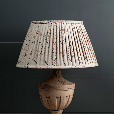 Lullaby 16&quot; Pleated Linen Lampshade