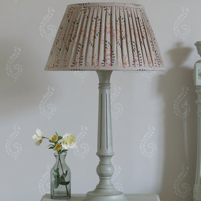 Lullaby 16&quot; Pleated Linen Lampshade