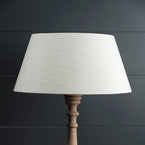 Grey Cotton Empire Lampshade 18" - Seconds