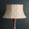 Grey Megha Linen 18" Framed Lampshade - Seconds