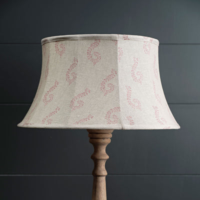 Violet Shalini 18&quot; Framed Linen Lampshade