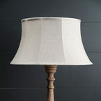 Natural Linen 18" Framed Lampshade