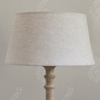 Plain Linen Empire 14" Lampshade - Seconds