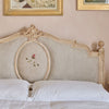 Upholstered Gustavian Bed