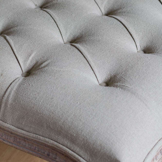 Ex-Display Square Footstool