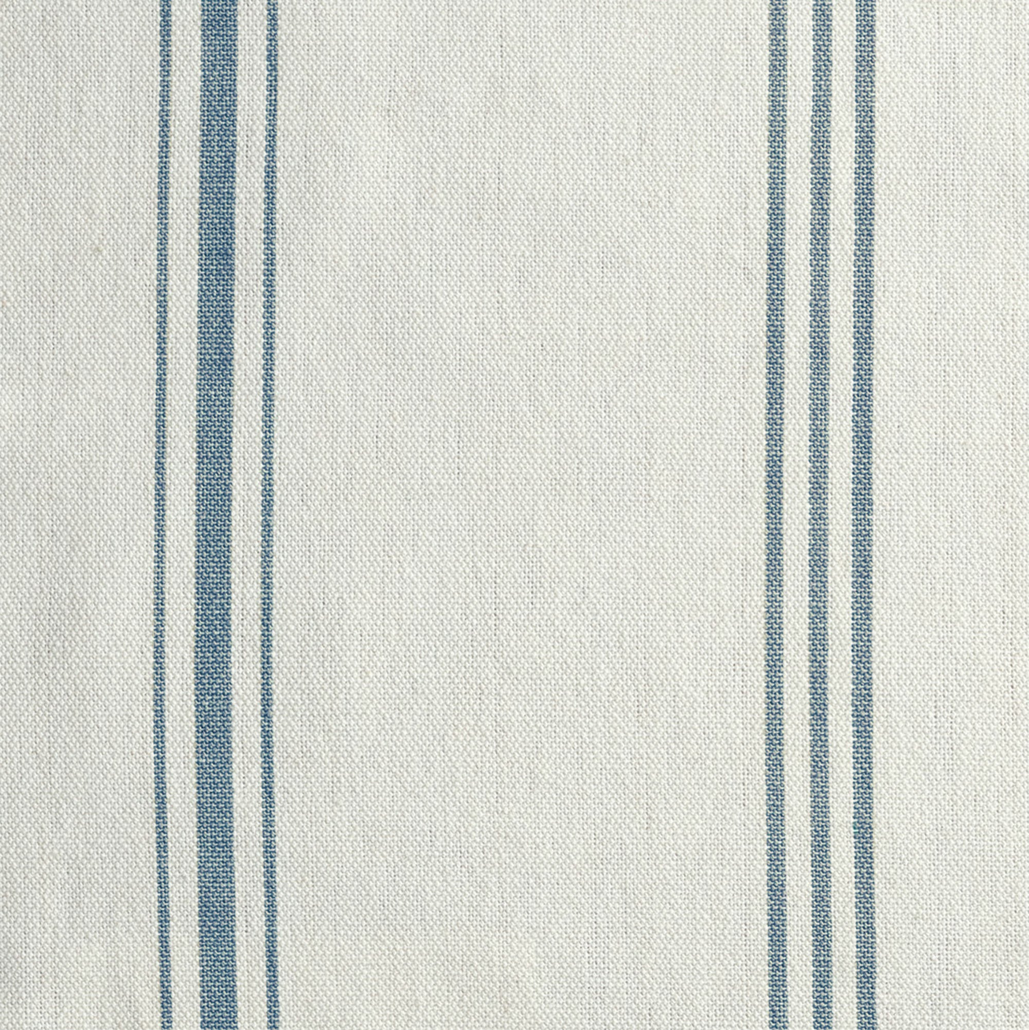 Ivory Blue Vintage Stripe Cotton – 208 – Susie Watson Designs